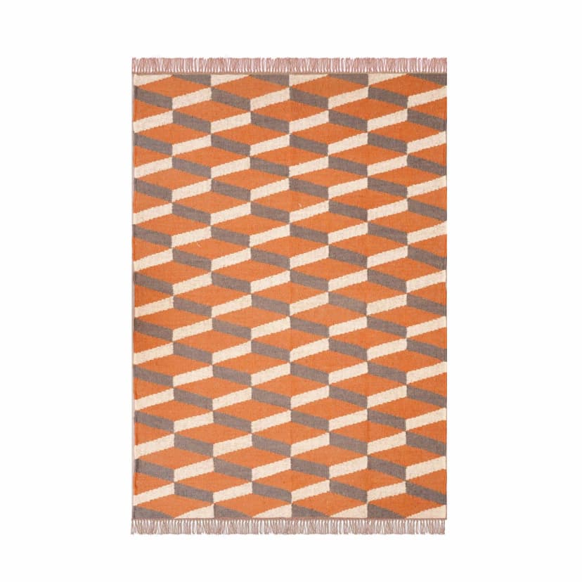 Indian Handwoven Multicolor Wool Jute Kilim Rug with Fringes Jute Rug Wool Jute Traditional Kilim Rug Vintage Jute Area Rug Oushak Dhurrie Rug Vintage Kilim Rug