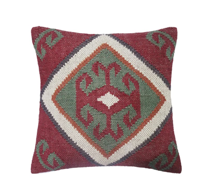 4 Set Vintage Kilim Pillowcases For Sofa Decor 