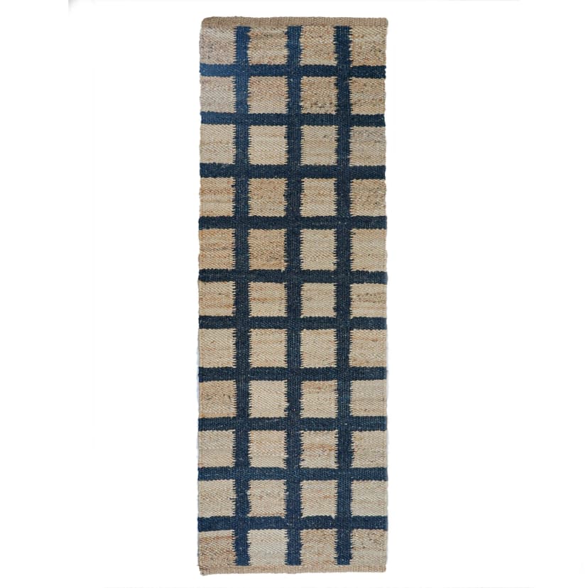 Handwoen Hemp Large Runner Jute Rug For Living Home 