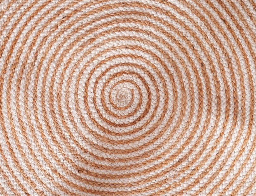 Braided Round Jute Rug In 3 Meter And 6 Meter Diameter