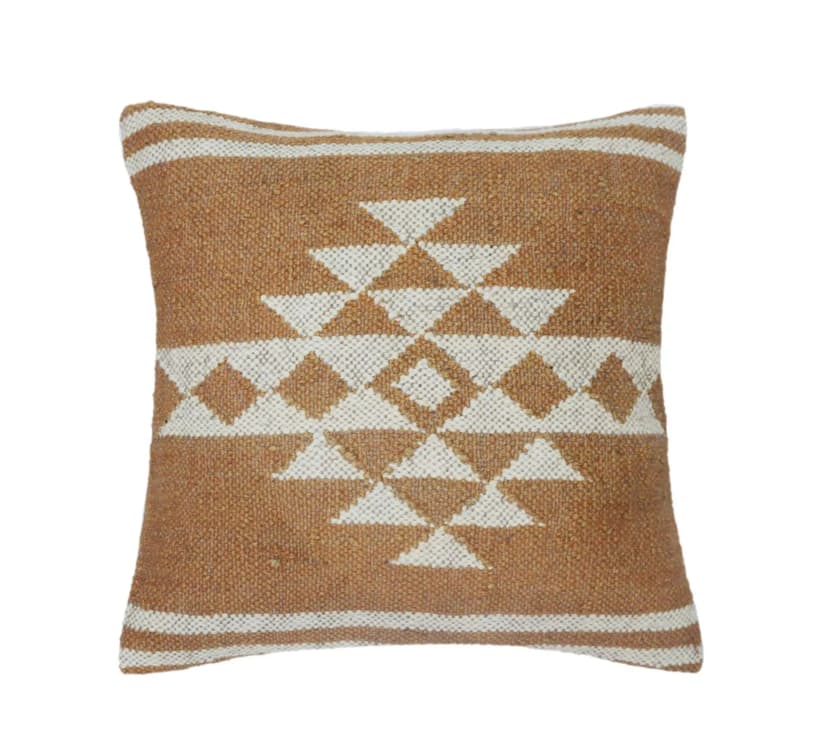 Handmade Wool Jute Cushion Covers