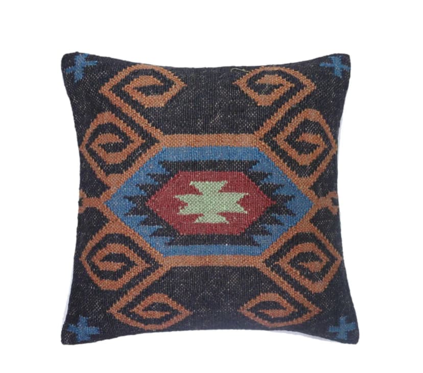 Handmade 45x45cm 4 Set Wool Jute Cushion Covers